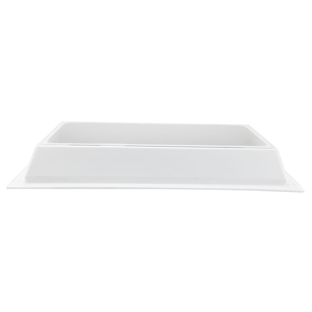 14" x 30" RV Skylight Inner Dome with Trim Ring Y71430