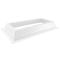 14" x 30" RV Skylight Inner Dome with Trim Ring Y71430