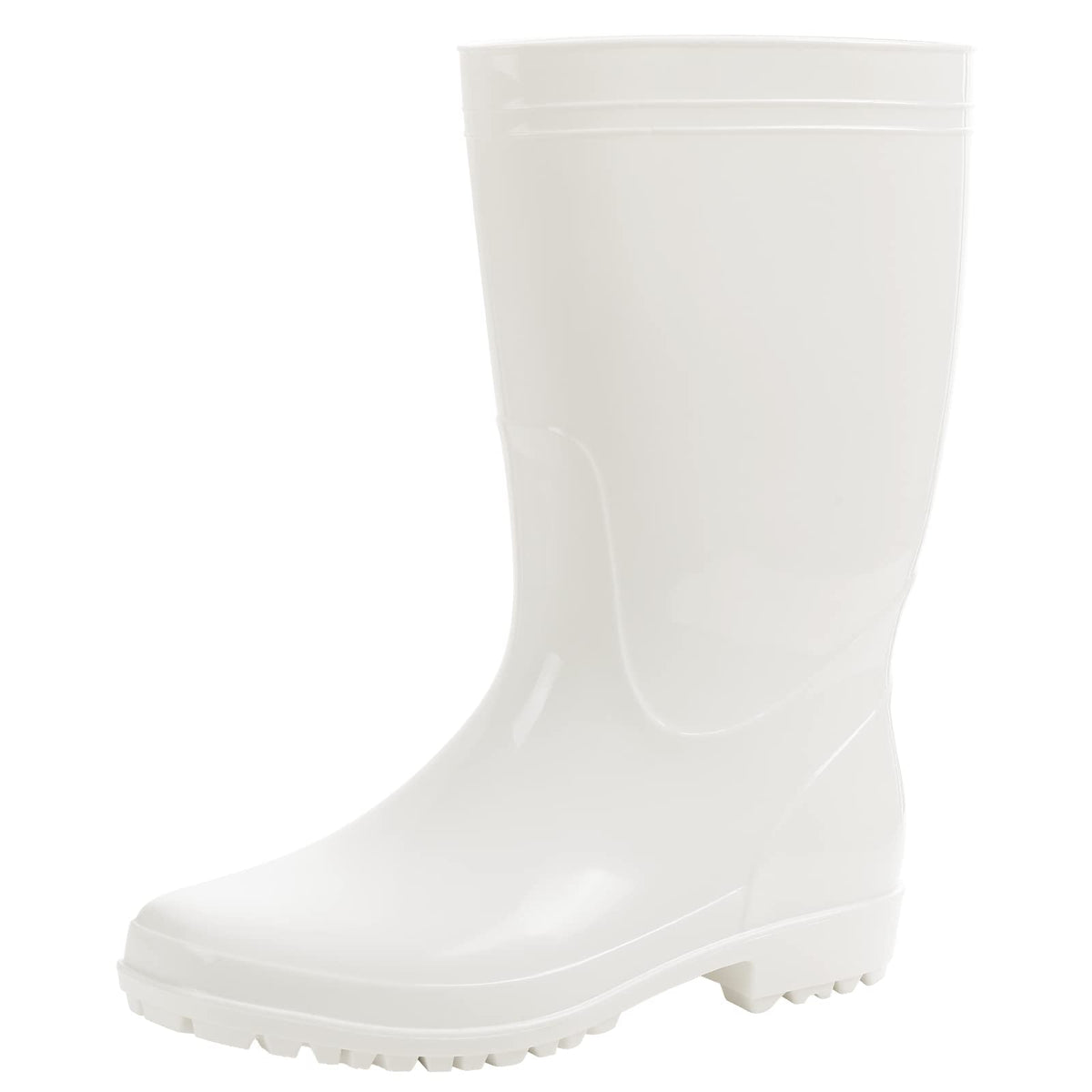 Mid-Calf Waterproof Anti-Slip Rubber Boots Q1486