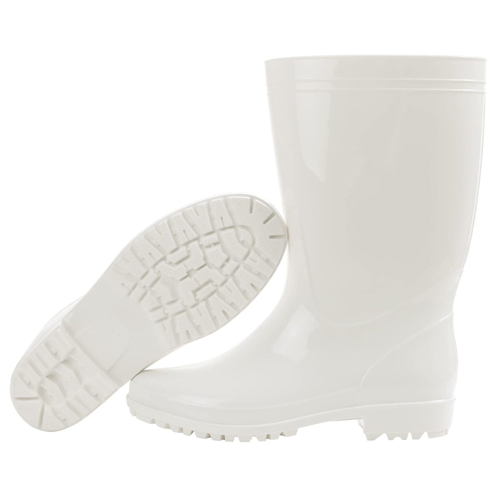 Mid-Calf Waterproof Anti-Slip Rubber Boots Q1486