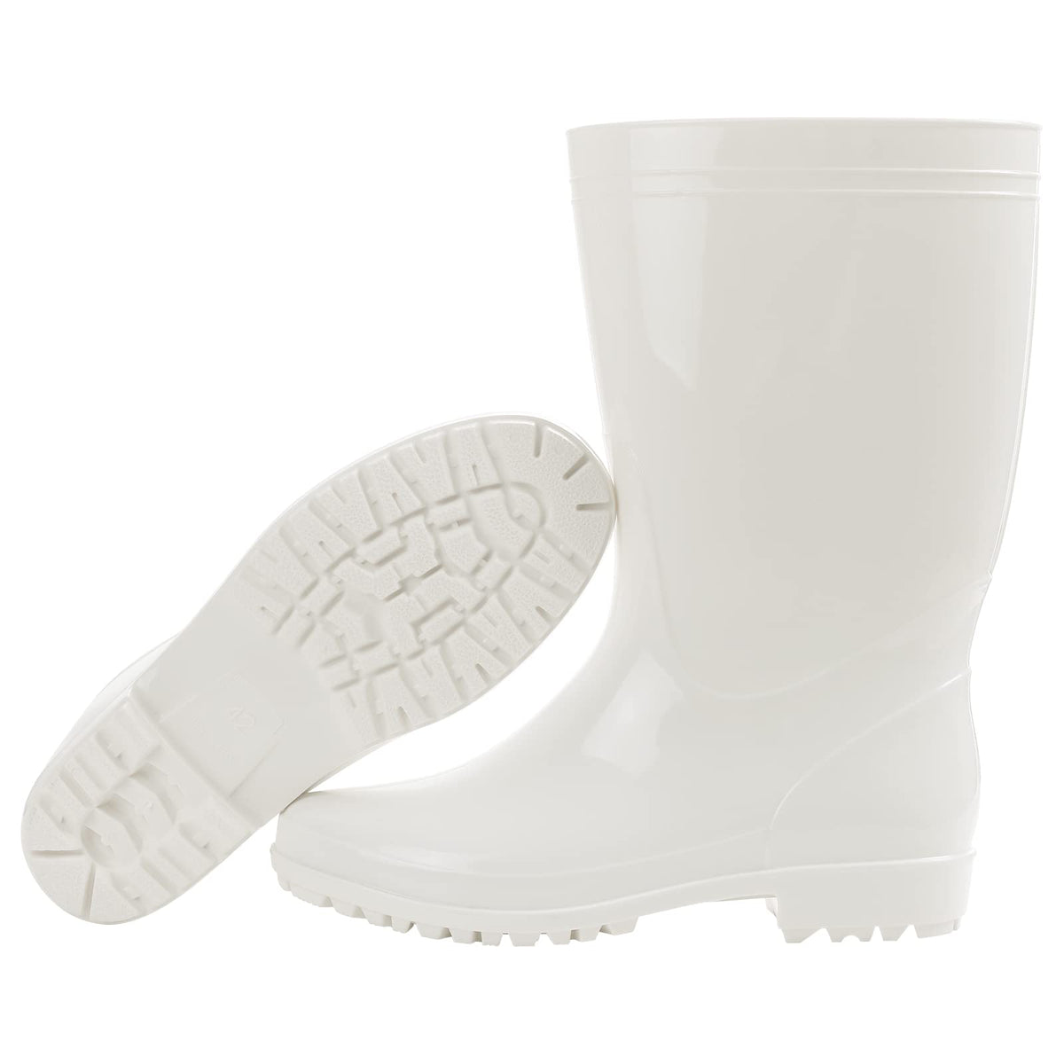 Mid-Calf Waterproof Anti-Slip Rubber Boots Q1486