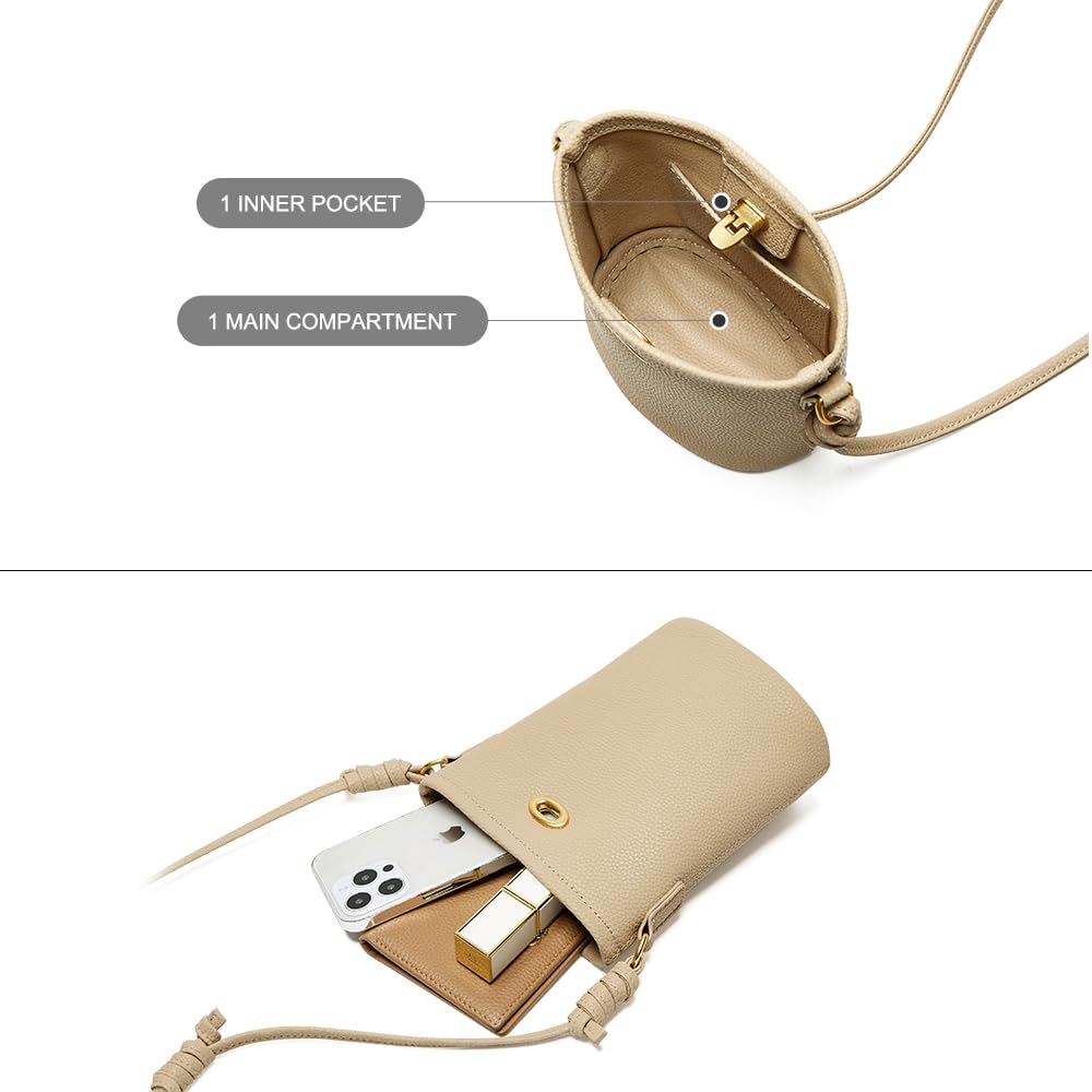 Vegan Leather Crossbody Bag with Adjustable Strap V293