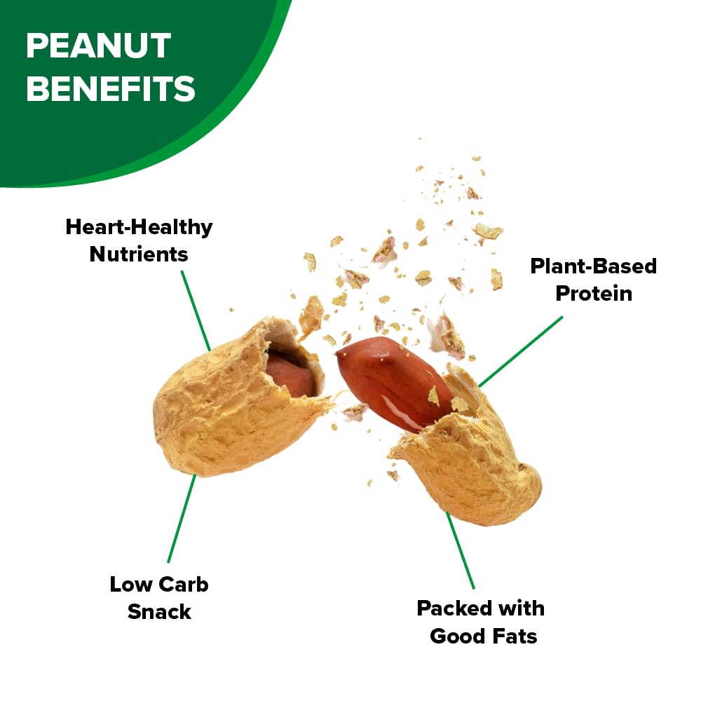 Jumbo Raw Natural In-Shell Peanuts 25 lb. Box Q389270