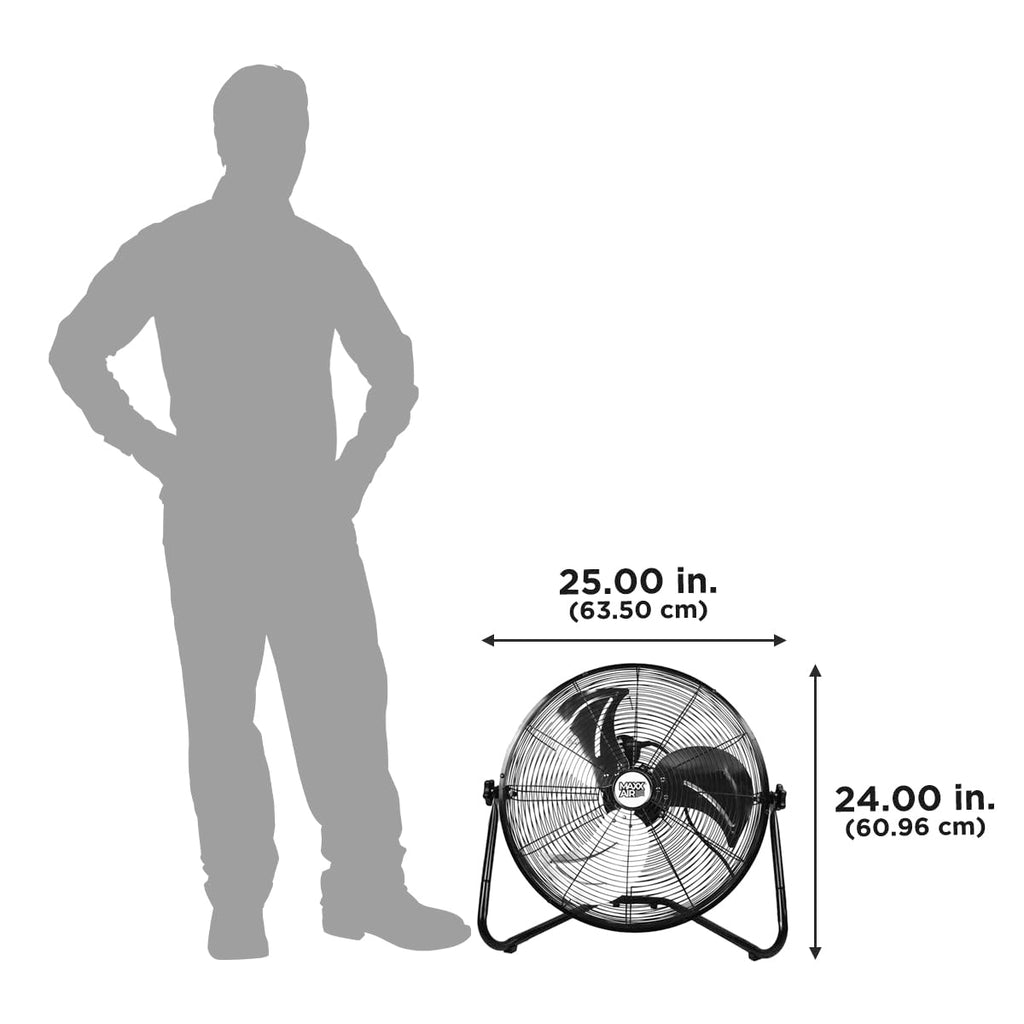20 Inch 3-Speed High Velocity Wall Fan K31167