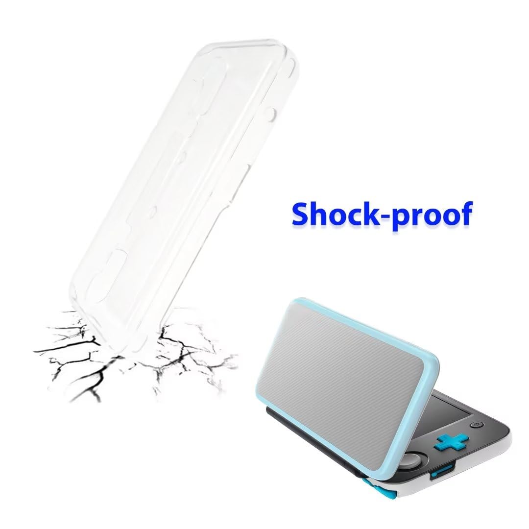 Clear Crystal Hard Shell Case for Nintendo 2DS XL Y235146