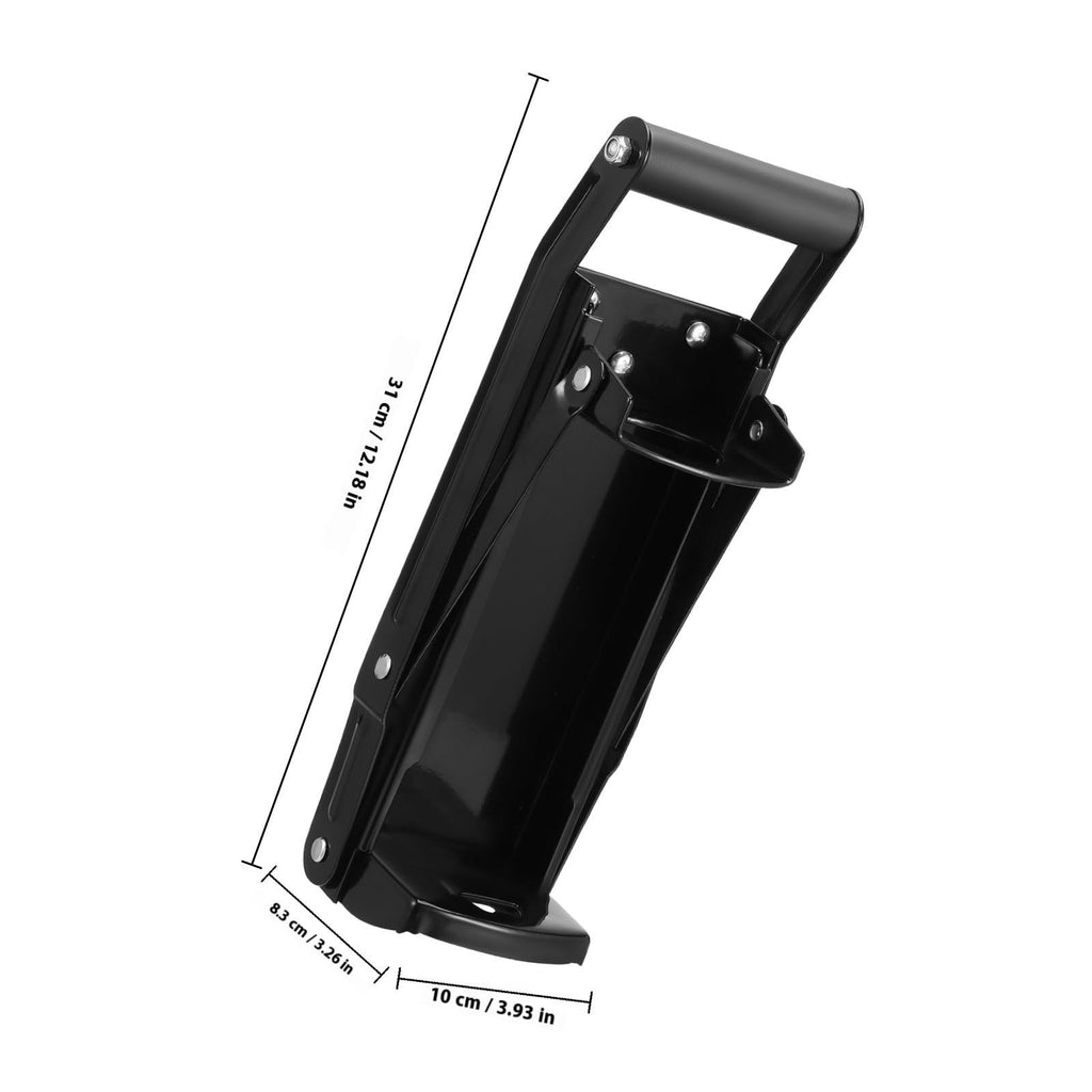 Wall Mounted Can Crusher with Folding Handle A47295
