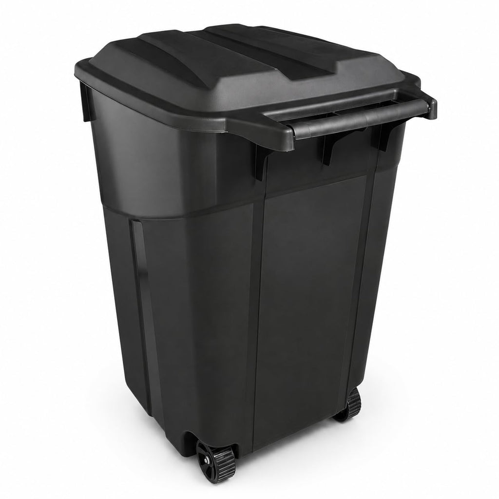 32 Gallon Wheeled Heavy-Duty Outdoor Trash Can O1783