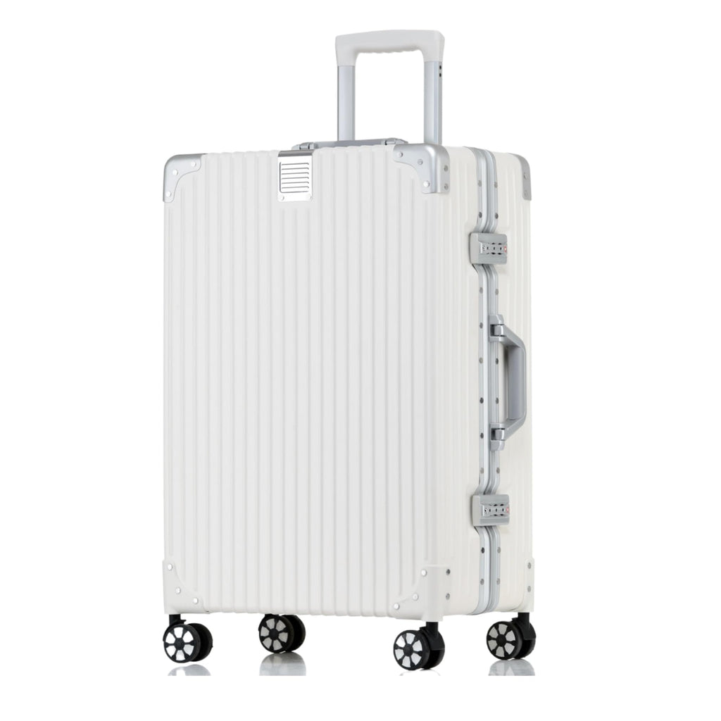 Zipperless Aluminum Frame 20 Inch Carry On Suitcase C275112