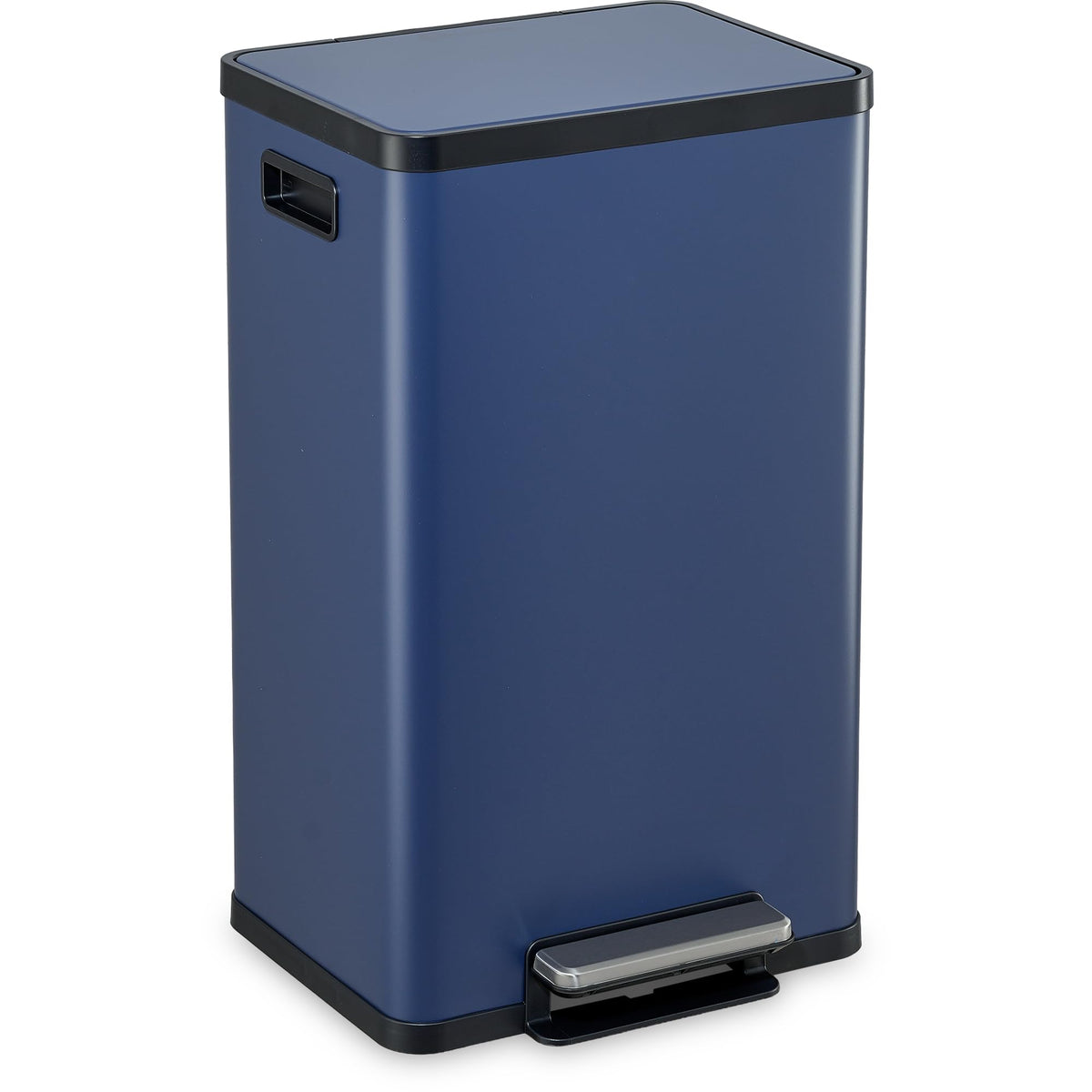50L Stainless Steel Kitchen Trash Can with Soft-Close Lid H53604