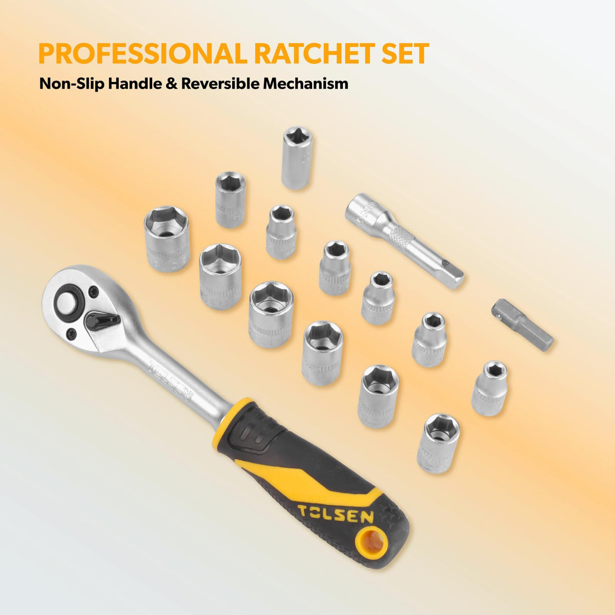Household Tool Set with Toolbox M19132