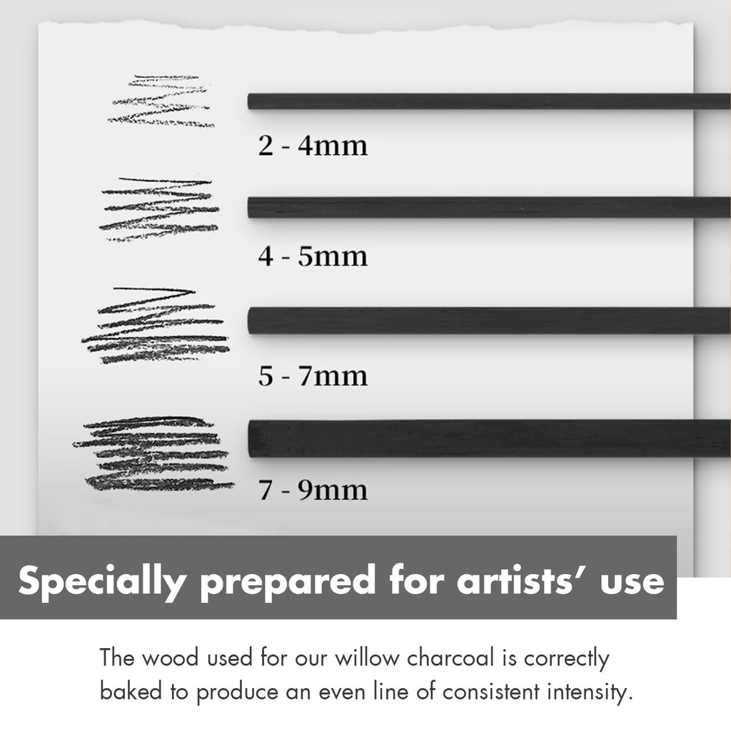 Willow Charcoal Sticks K31125