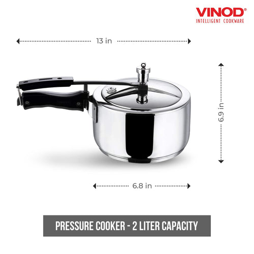 2 Liter Stainless Steel Pressure Cooker R52874