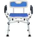 Blue Adjustable Shower Chair L493166