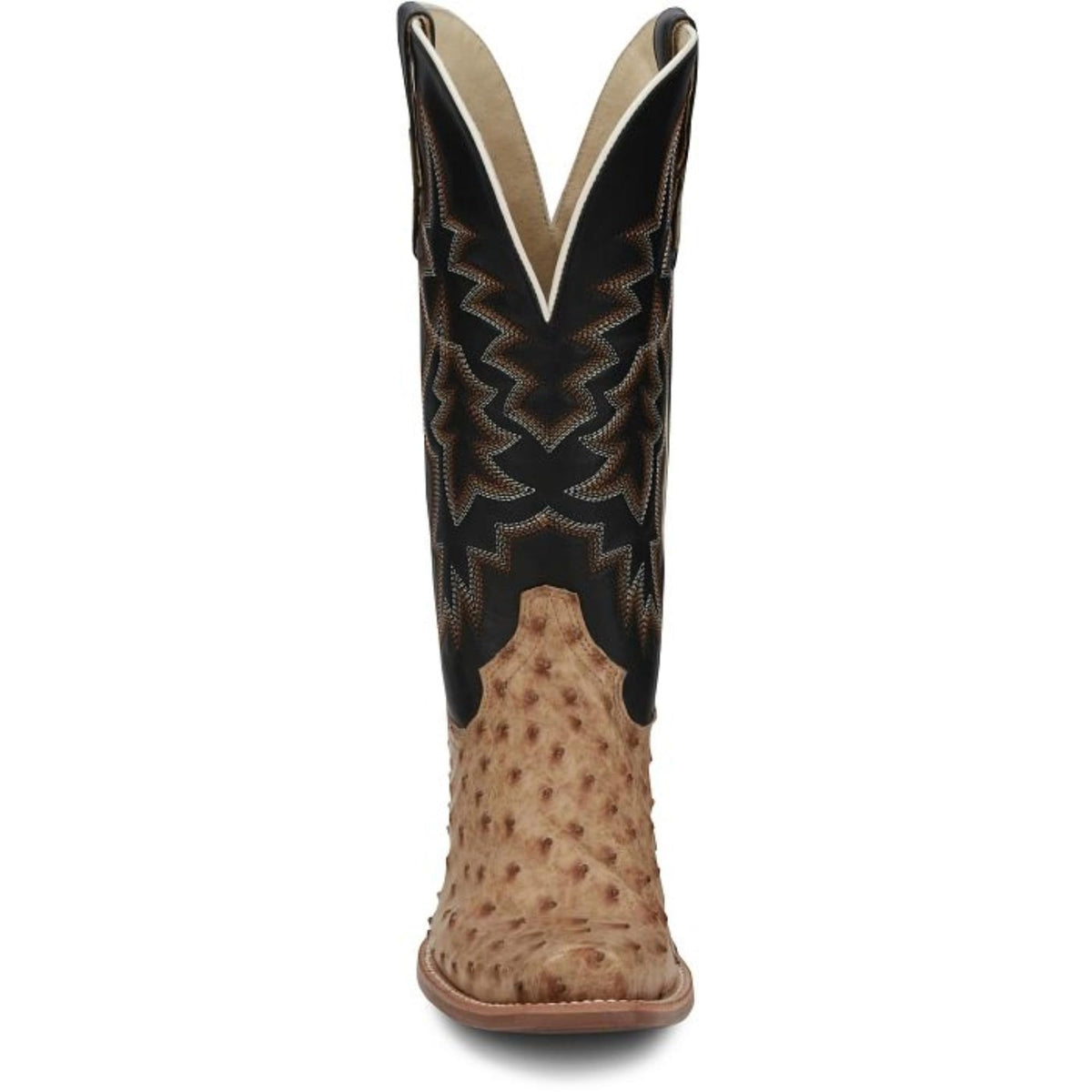 Full Quill Ostrich Leather Western Boots Z56274