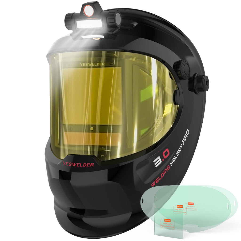 Panoramic Welding Helmet with Smart Auto-Shade G34444
