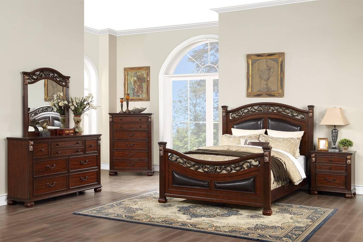 California King Size Padded Headboard and Footboard M760447