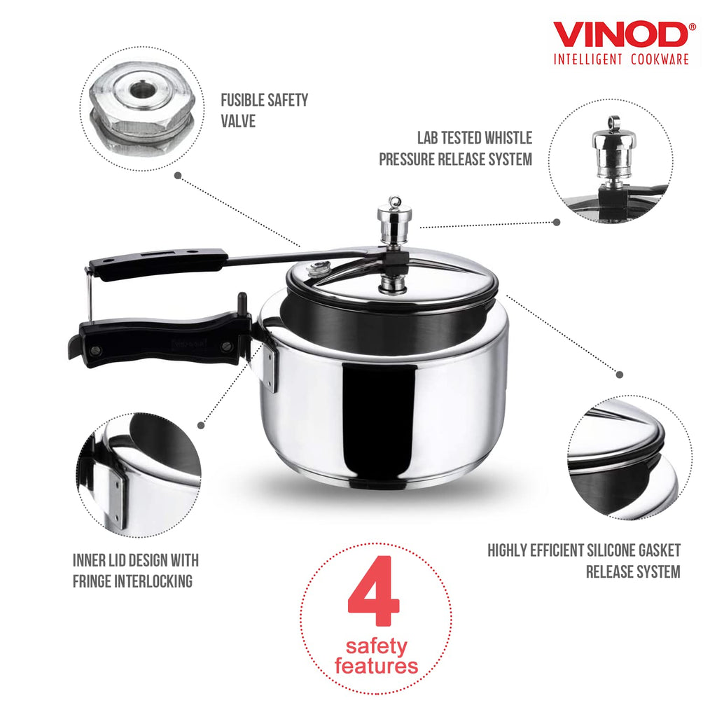 2 Liter Stainless Steel Pressure Cooker R52874
