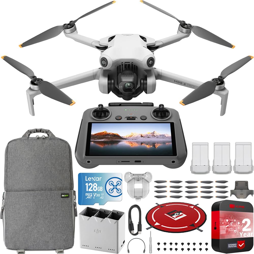 Folding Drone with 4K HDR Camera, Under 249g, 3 Batteries A4132