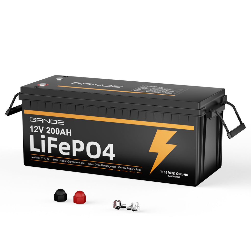 12V 200Ah LiFePO4 Lithium Battery 2Pack B66746