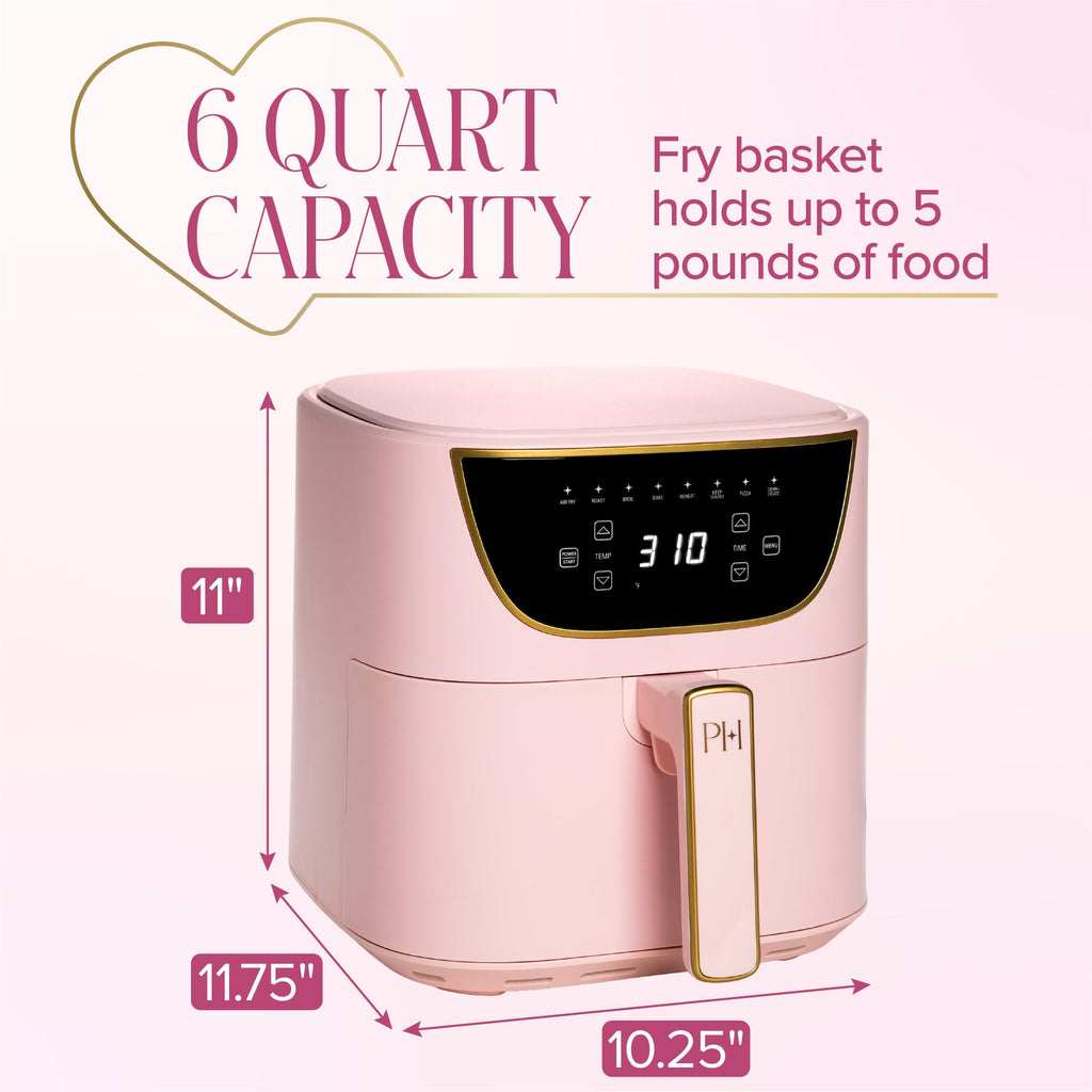 6-Quart Nonstick Air Fryer L690