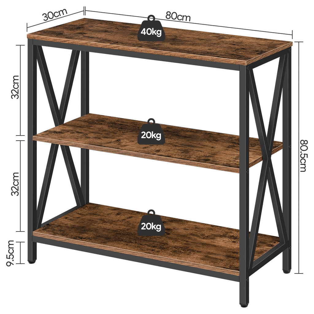 31.5" 3-Tier Console Table P33952