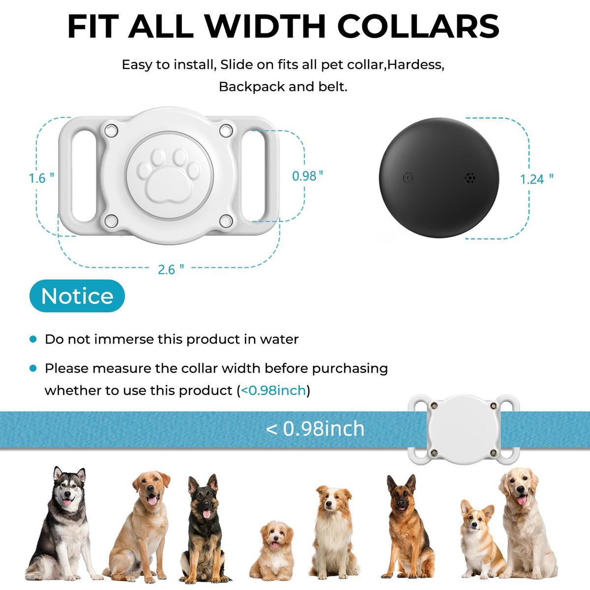 GPS Dog Tracker Collar Z607137