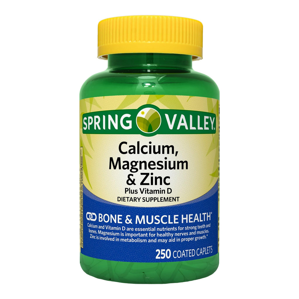 Calcium Magnesium Zinc with D3 Caplets 250ct R223300