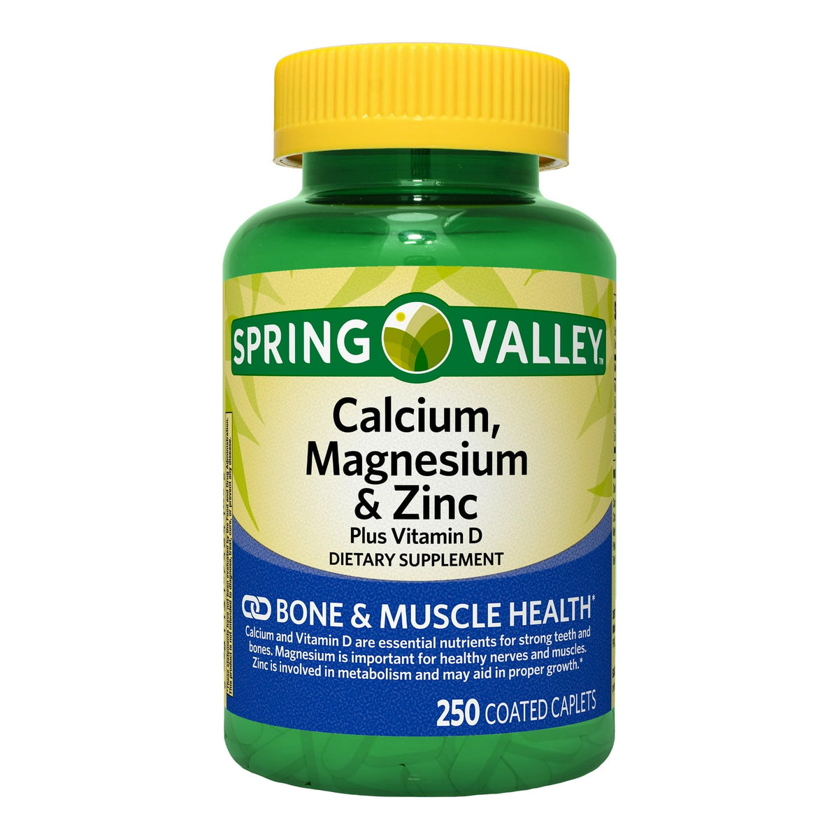 Calcium Magnesium Zinc with D3 Caplets 250ct R223300