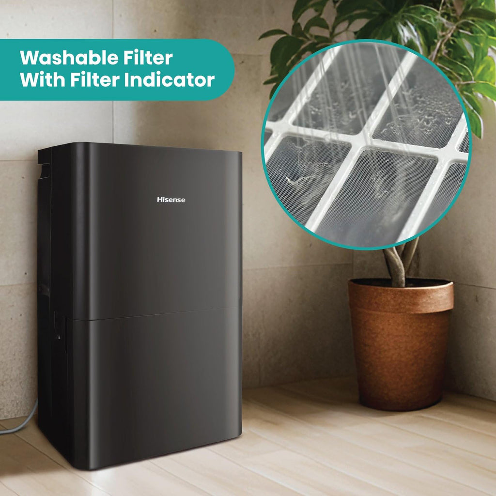 50-Pint Portable Dehumidifier with Built-In Pump I91715