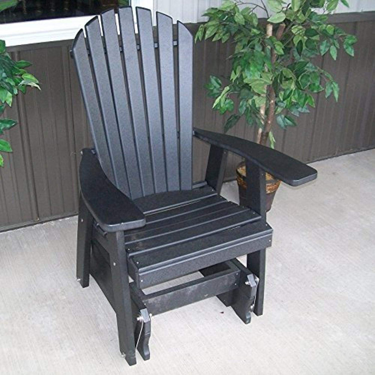 Cedar Adirondack Gliding Chair K82405