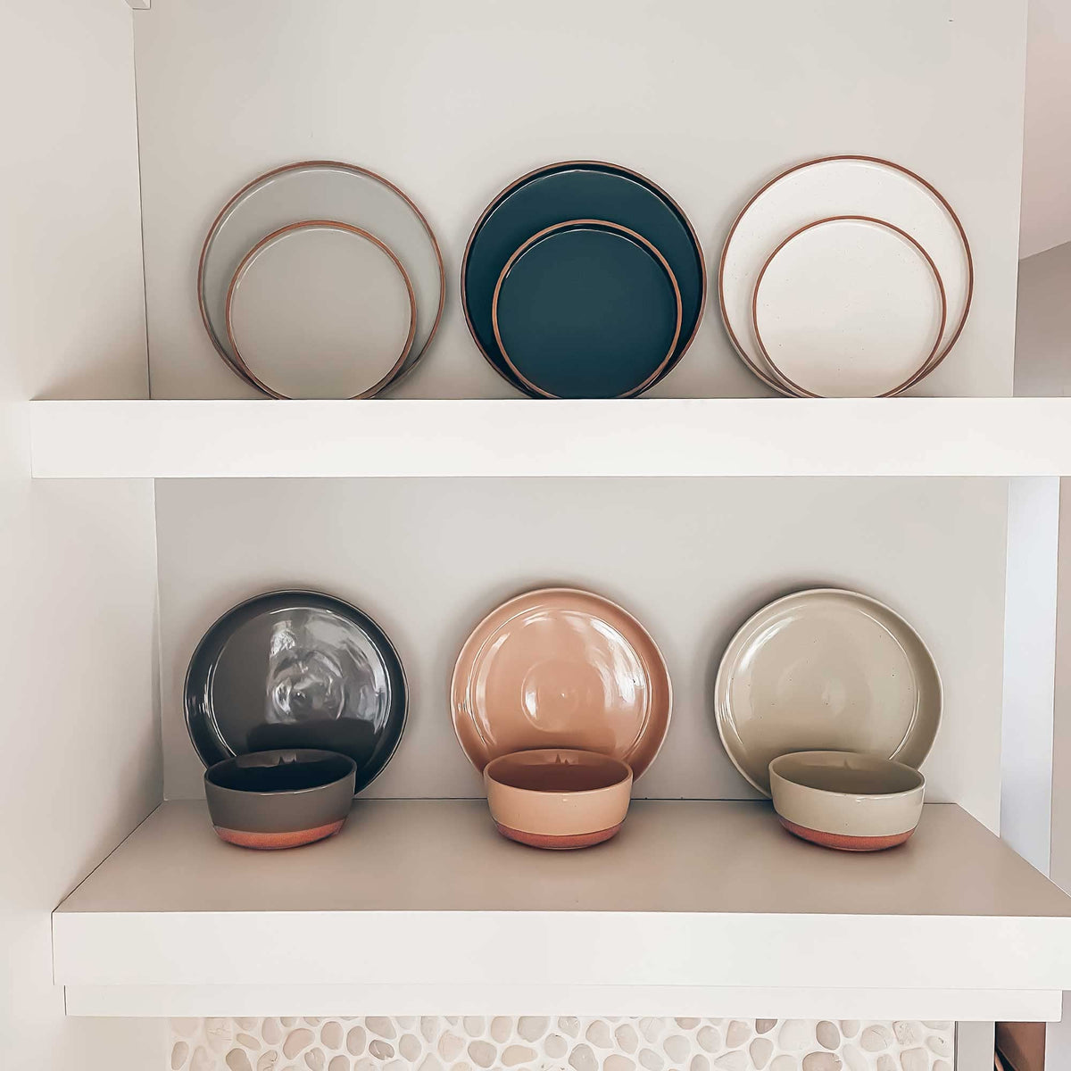 Ceramic Pasta Bowl Set of 4-35oz Microwave Safe L6686