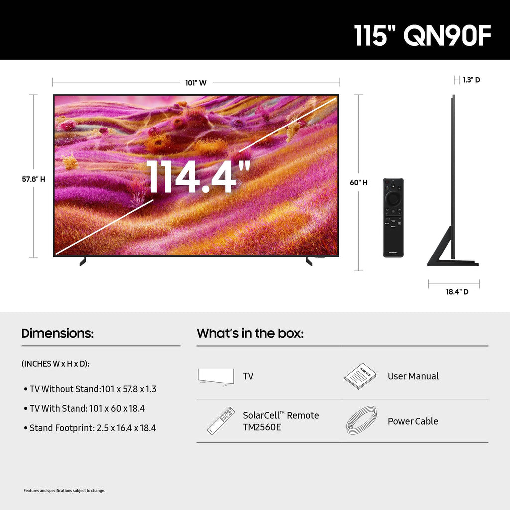 115" 4K Neo QLED Smart TV Z90470
