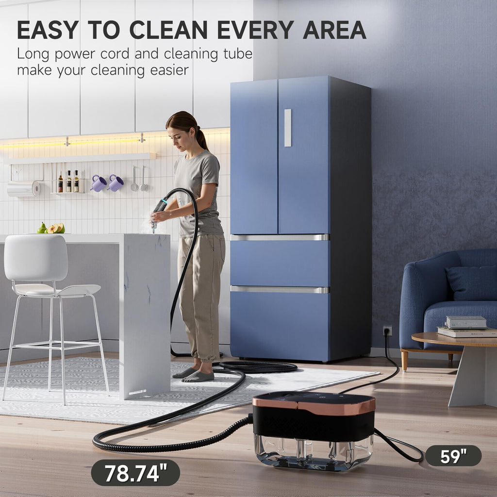 Steam Cleaner with Replacement Heads A327