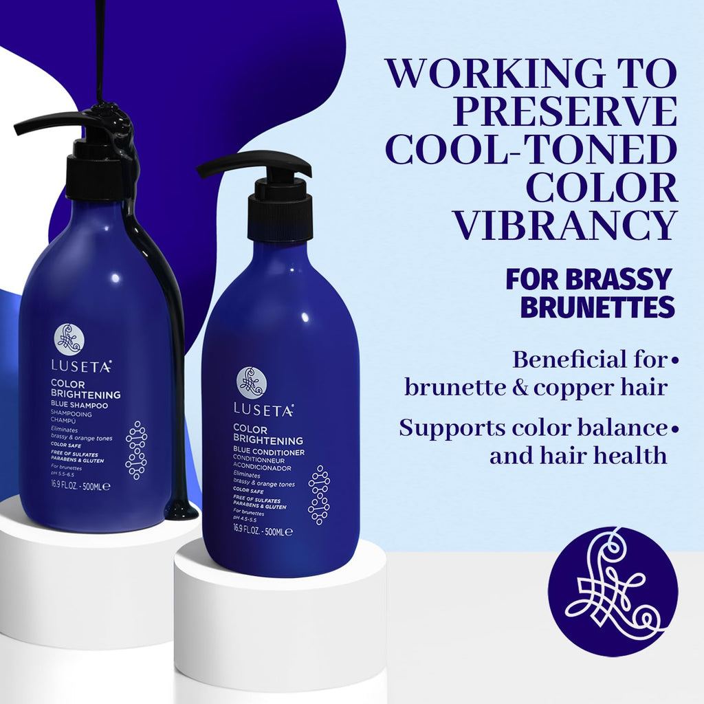 Blue Shampoo & Conditioner Set 2x16.9oz X263