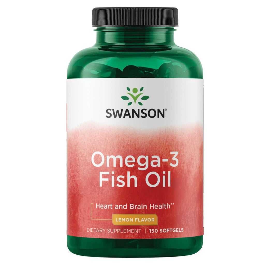 Omega-3 Fish Oil 150 Softgels Lemon H316295