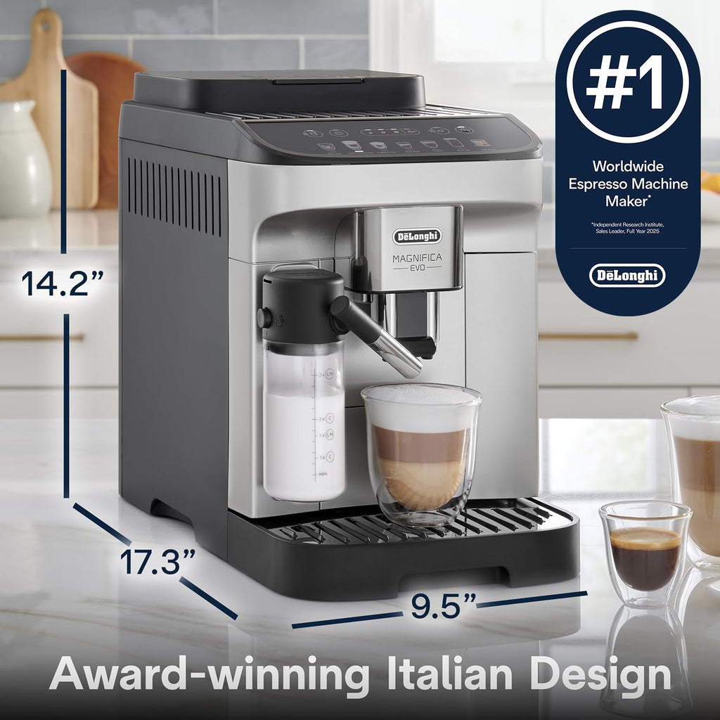 Automatic Espresso Machine with Milk Frother D7401