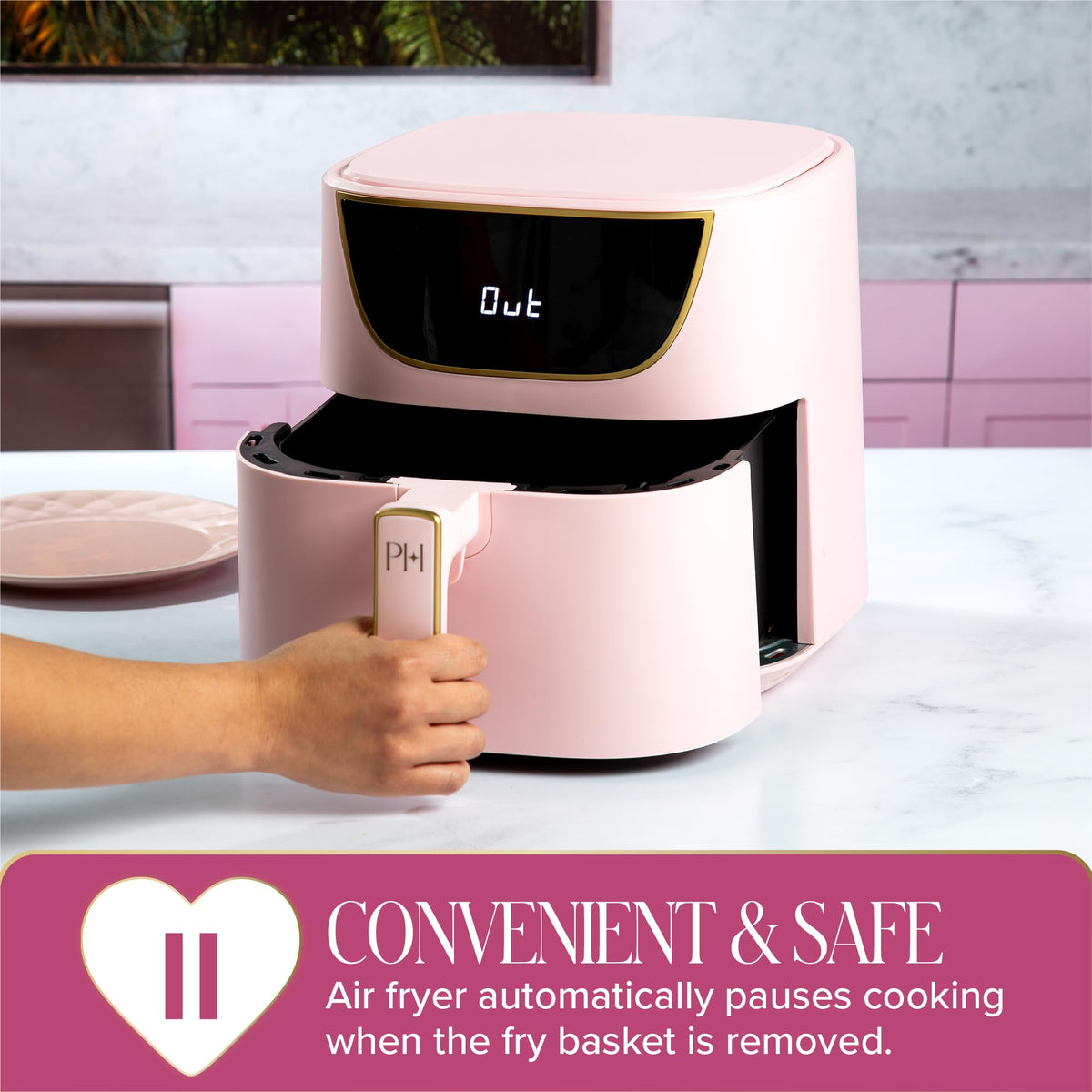 6-Quart Nonstick Air Fryer L690