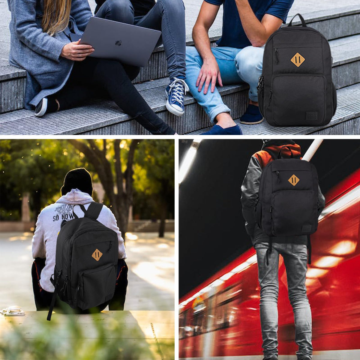 Anti Theft Laptop Backpack with USB Charging Port U9736