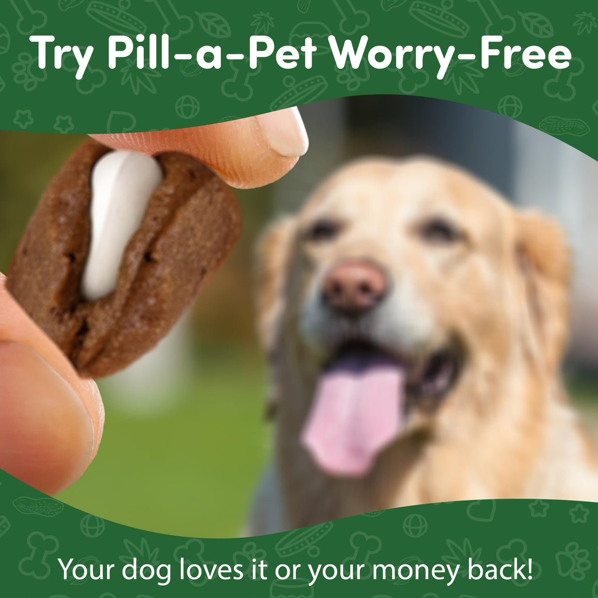 Bacon Flavor Dog Pill Wrap J2536