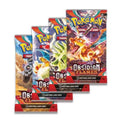 Pokemon Booster Pack Lot Obsidian Flames x4 P540