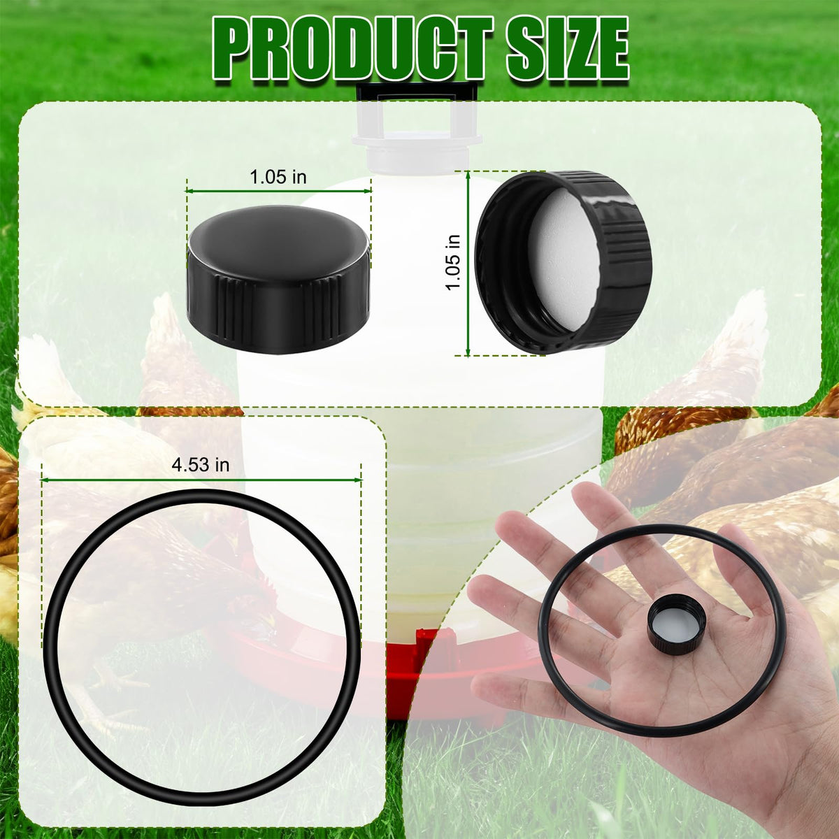 Poultry Waterer Replacement Parts Kit K42743
