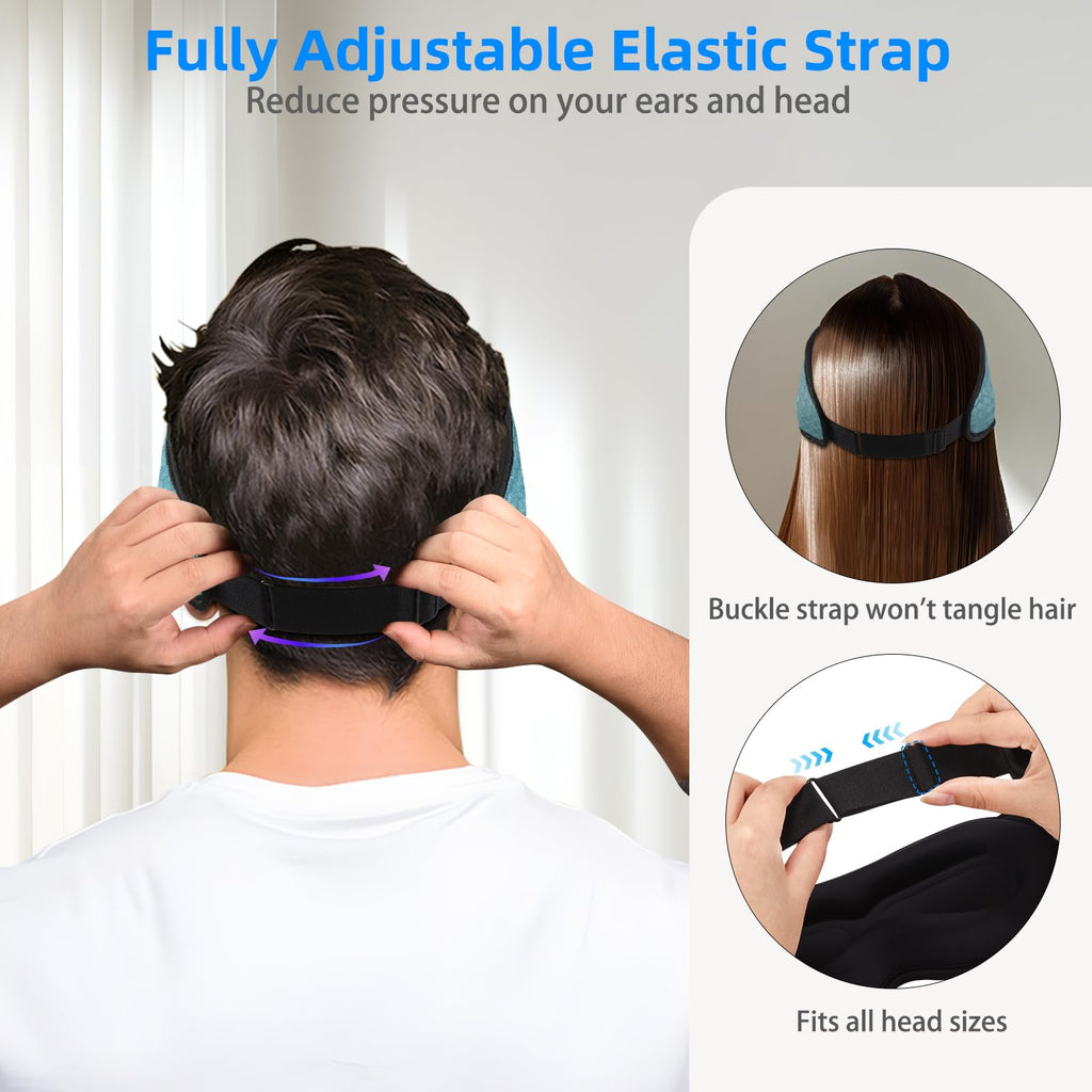 Adjustable Bluetooth 3D Sleep Mask Q89582