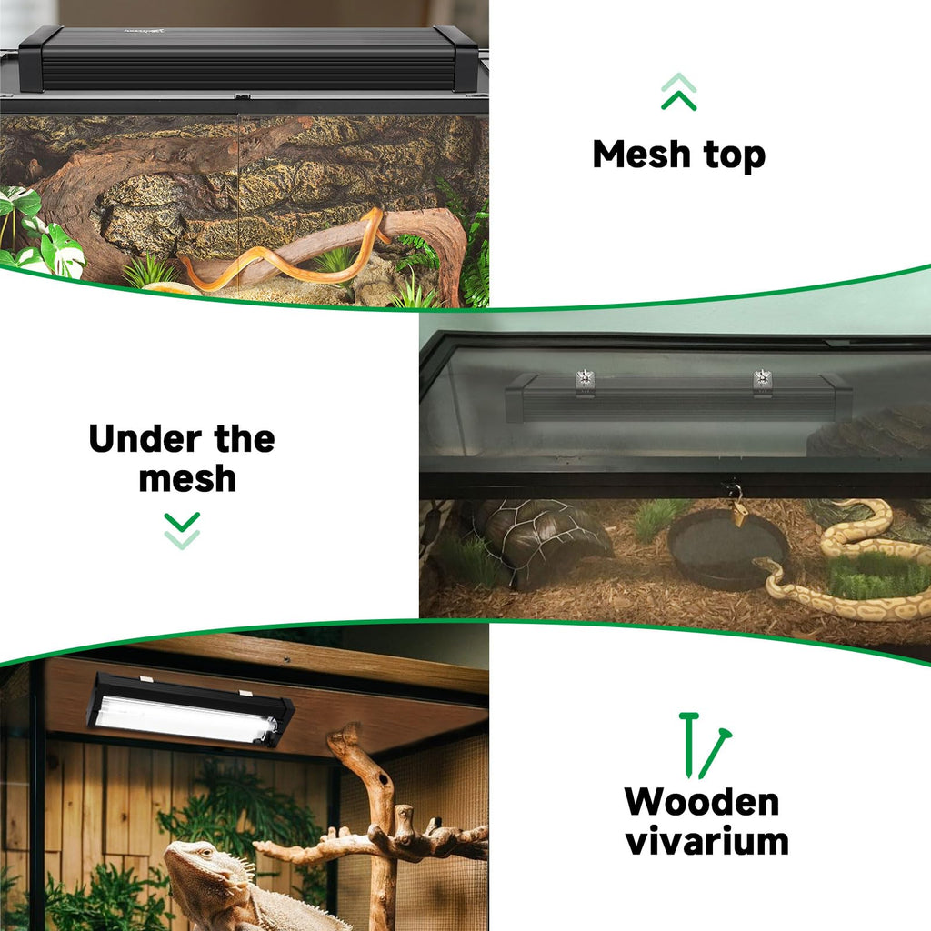 8W UVB Reptile Light Fixture Kit P1092