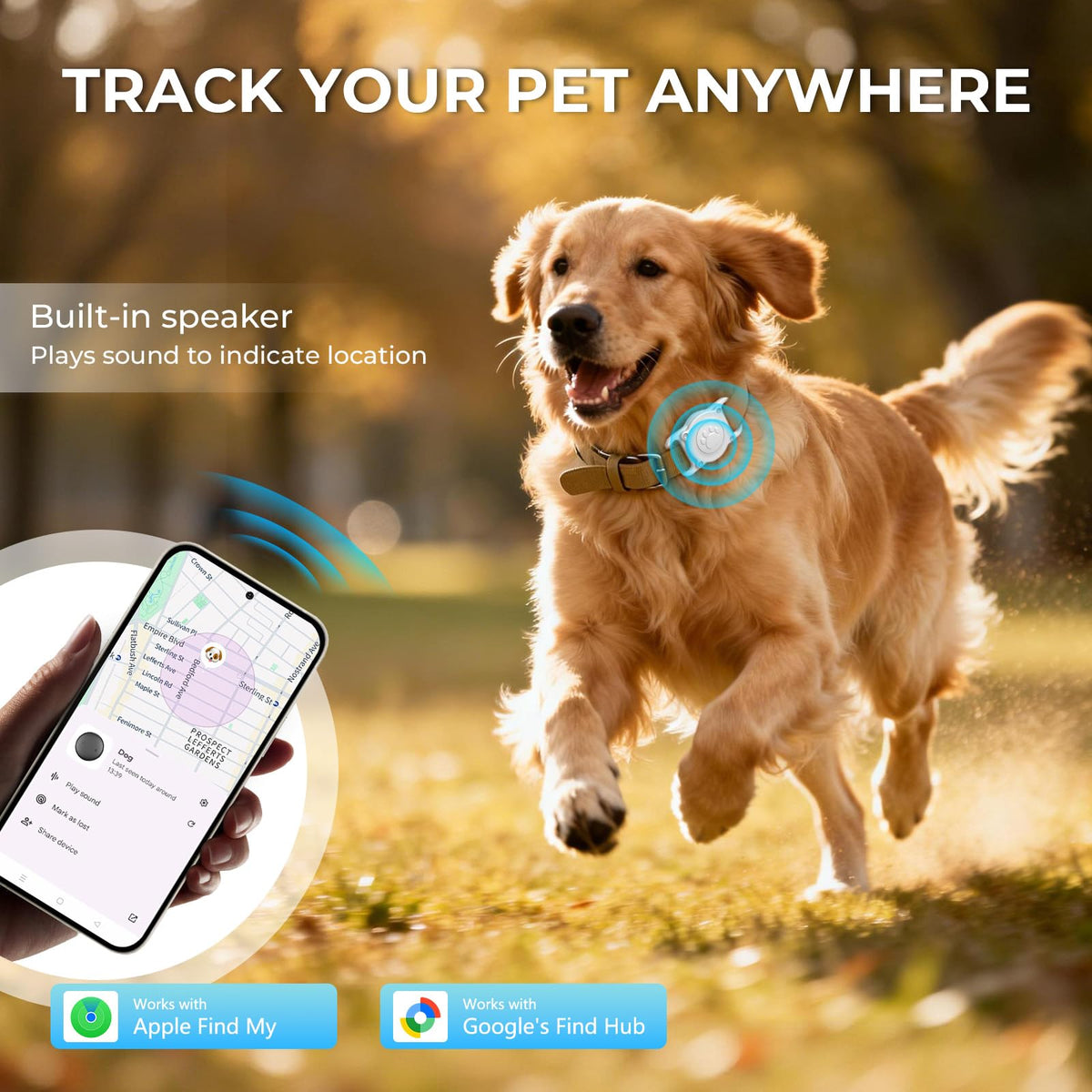 GPS Dog Tracker Collar Z607137