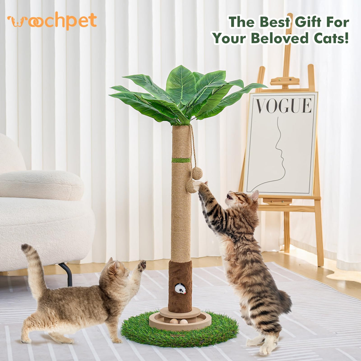 Tall Cat Scratching Post E72419