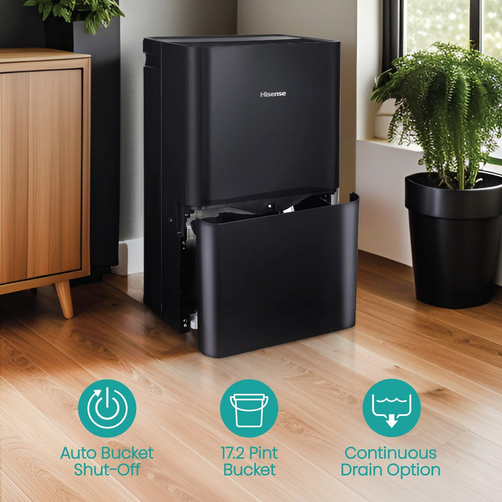 50-Pint Portable Dehumidifier with Built-In Pump I91715