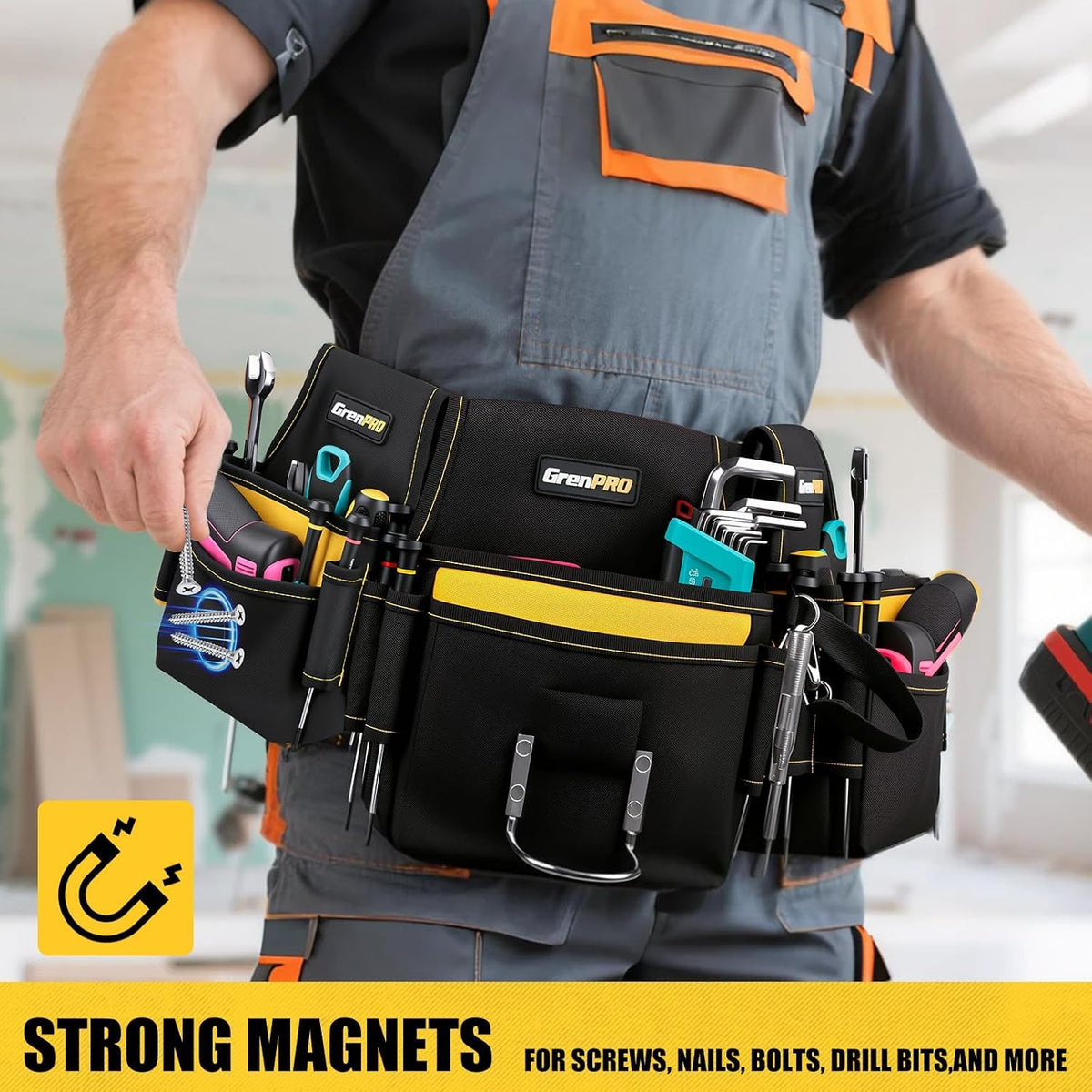 Magnetic 29 Pocket Tool Belt K73218