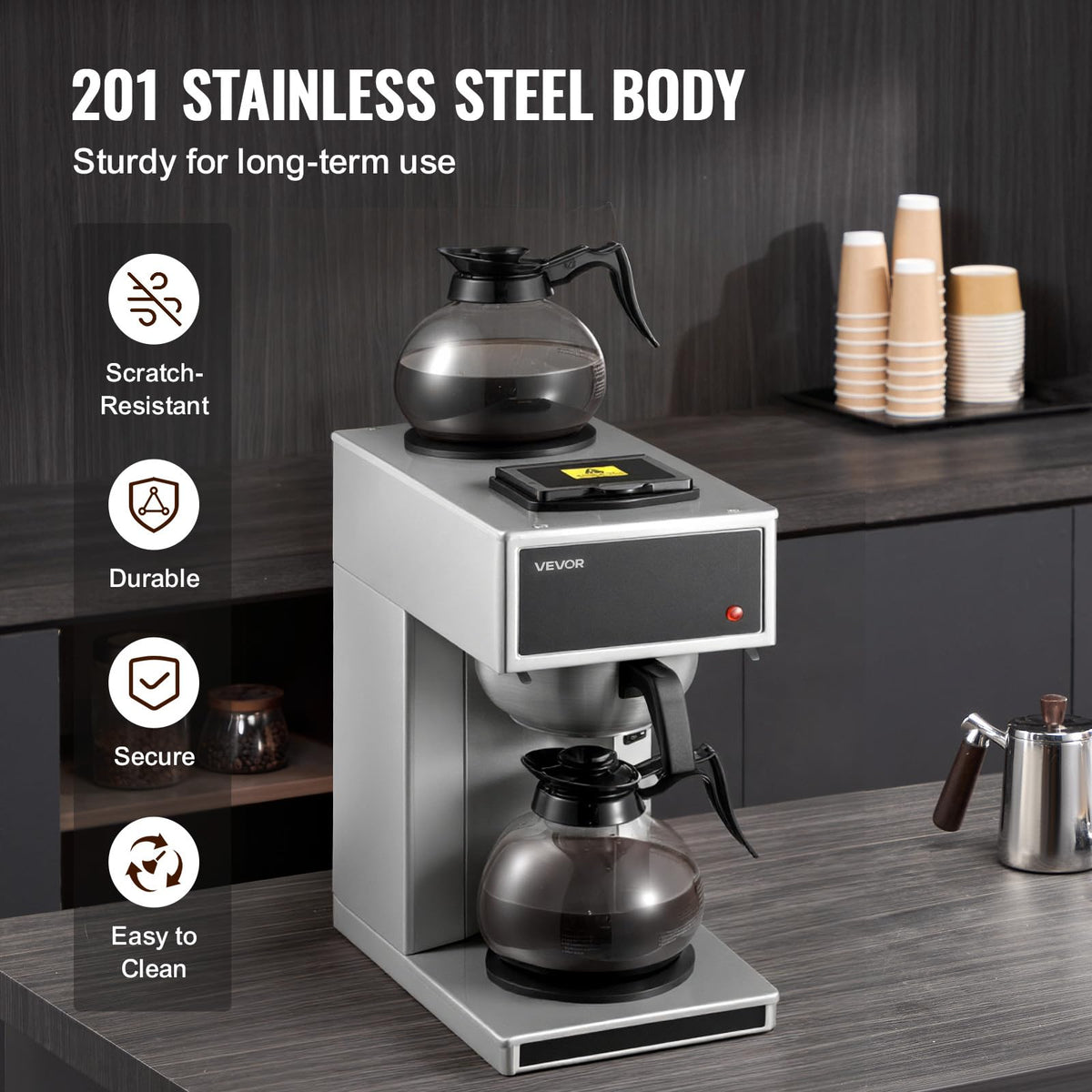 Commercial Drip Coffee Maker 12 Cups O5977