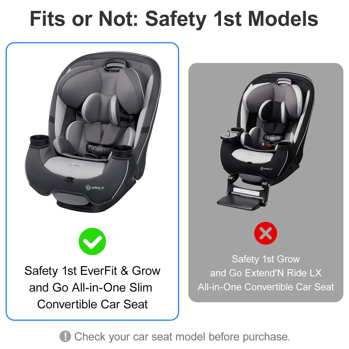 2 Pack Car Seat Cup Holder B1221