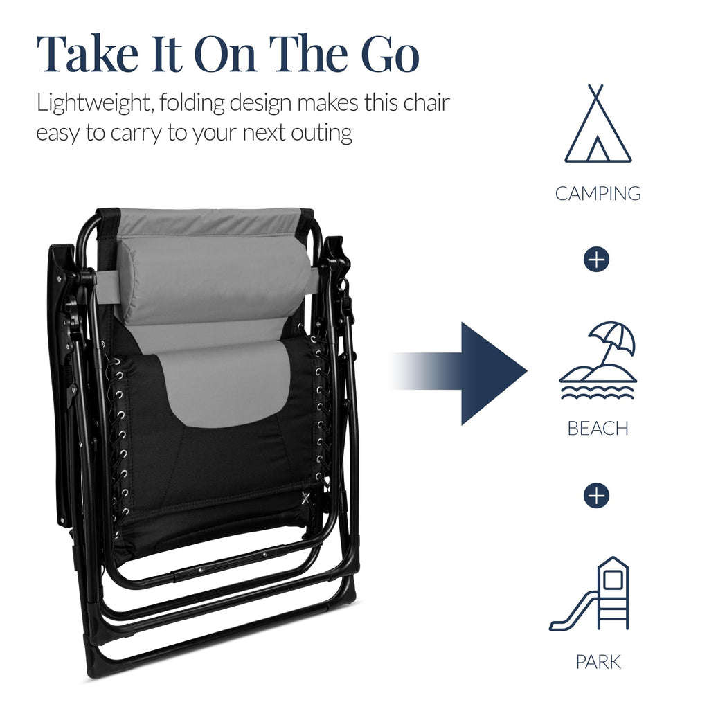 Oversized Padded Zero Gravity Chair Recliner B184